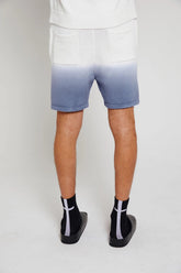 RTA Knit Shorts Blue Gradient at Gravity NYC